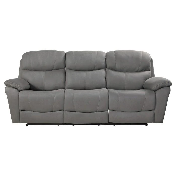 Longvale Power Double Reclining Sofa with Power Headrests