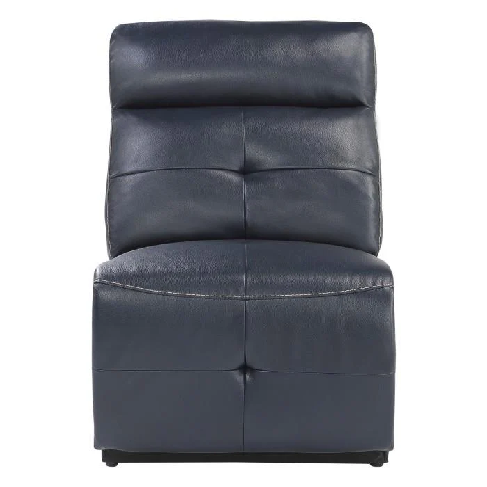 Avenue Armless Chair in Navy 9469NVB-AC