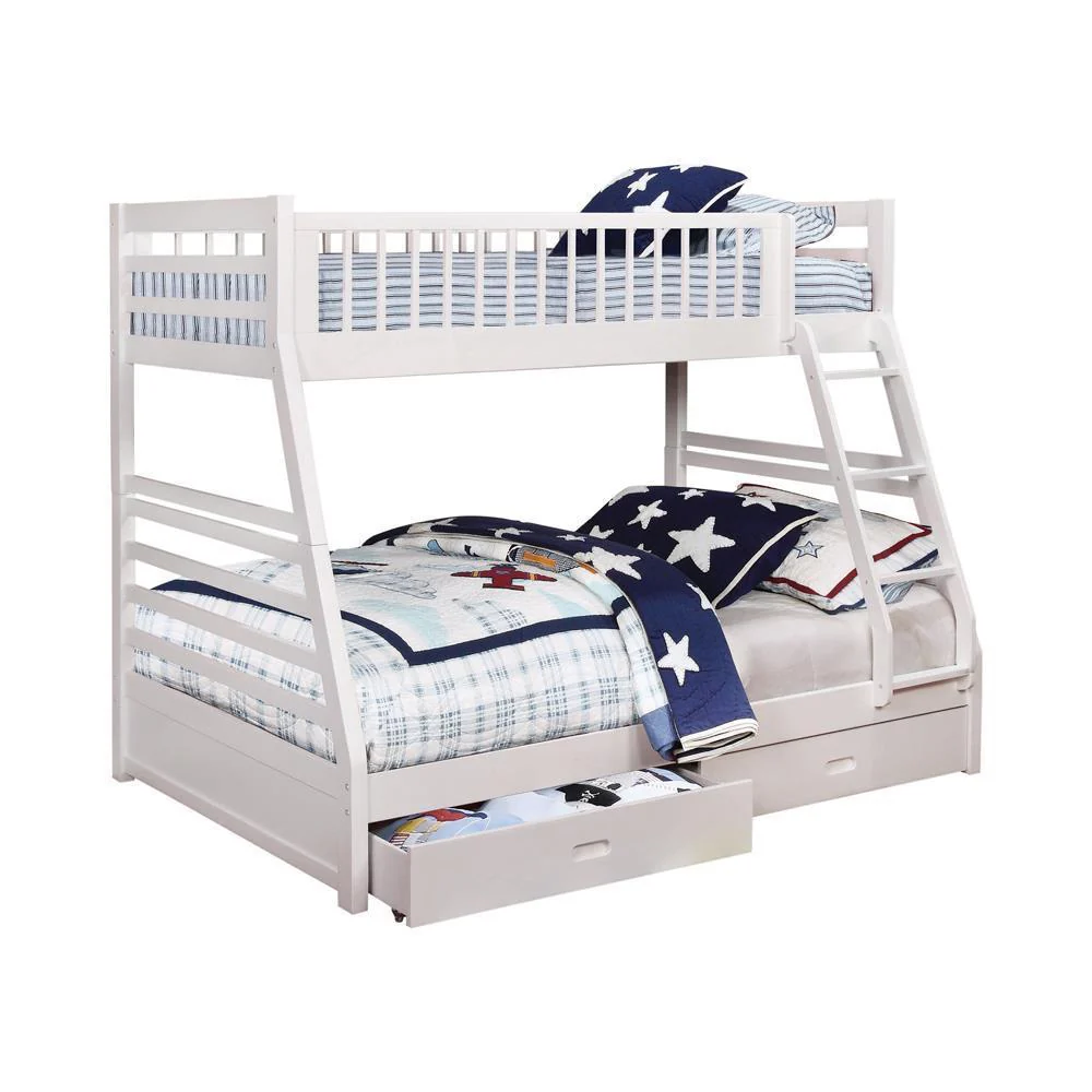 Ashton Twin Over Full 2-drawer Bunk Bed