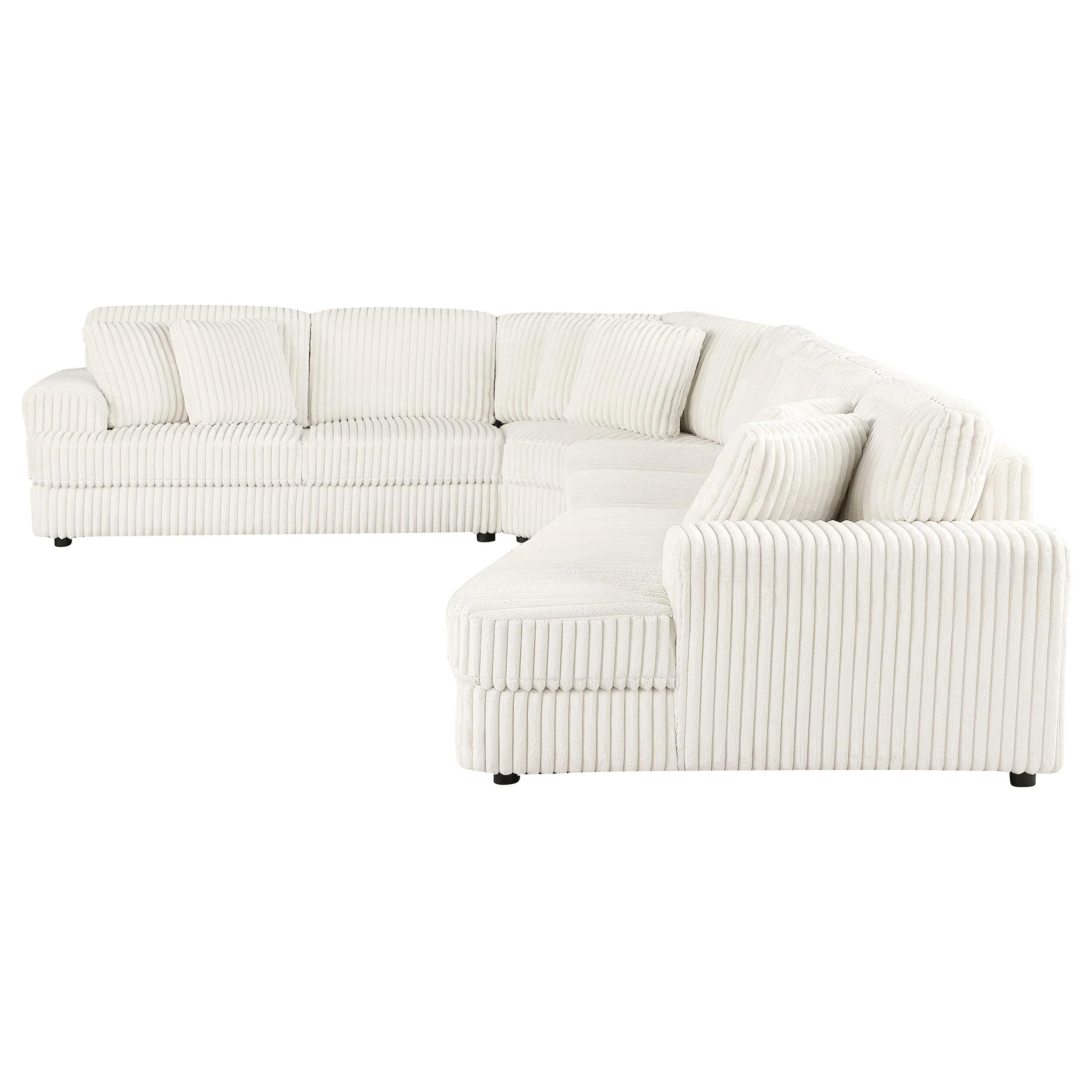 Emberson Upholstered Modular Sectional Sofa Ivory