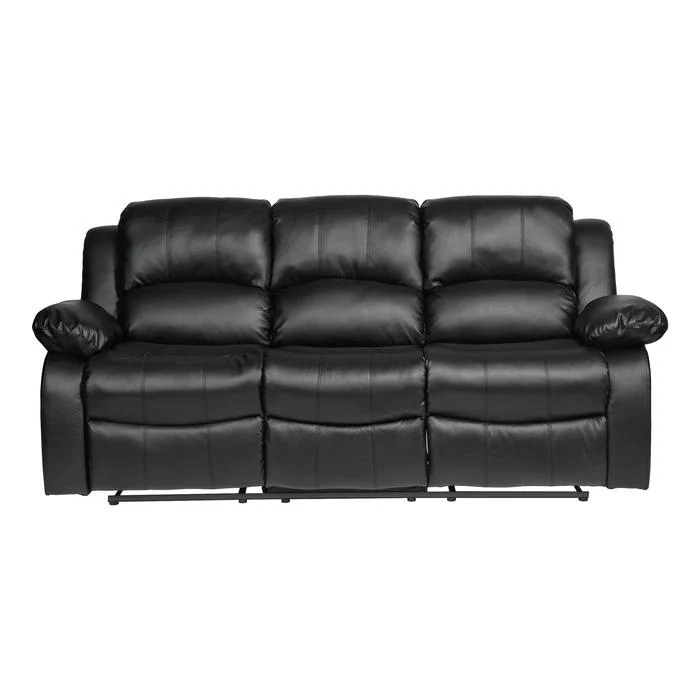 9700BLK-3 - Double Reclining Sofa