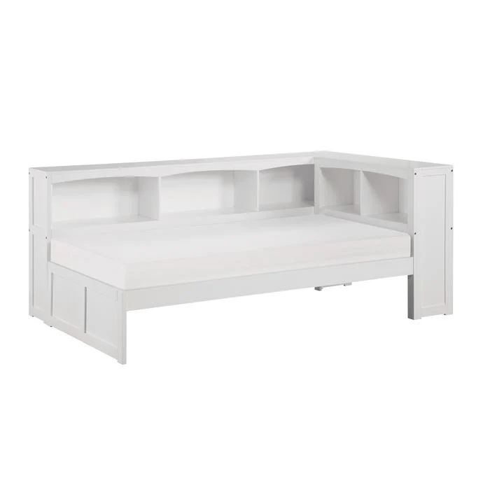 B2053BCW-1BC - (3) Twin Bookcase Corner Bed