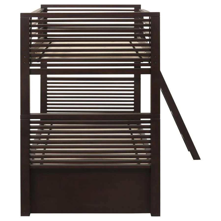 Oliver Twin over Twin Bunk Bed Java