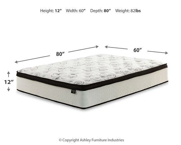 Chime 12 Inch Hybrid Mattress in a Box