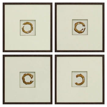 Dallbourne Wall Art (Set of 4)