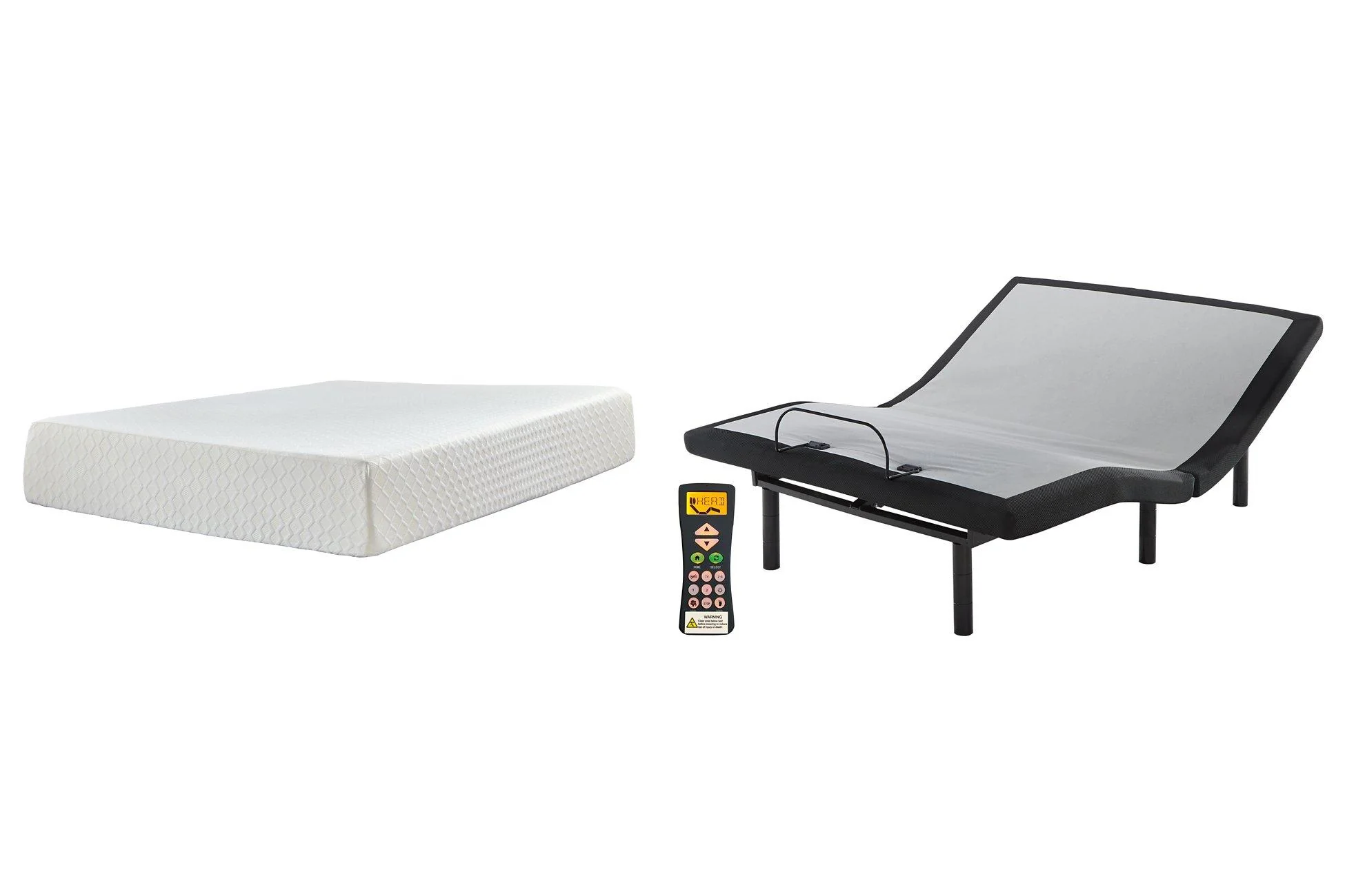Chime 12 Inch Memory Foam Mattress Package