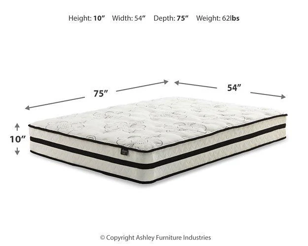 Chime 10 Inch Hybrid Mattress in a Box