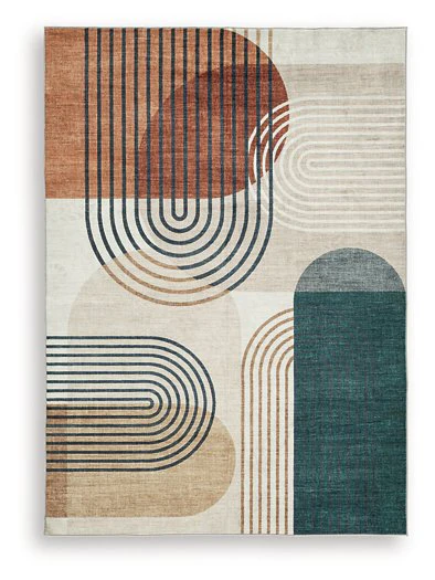 Farrendale Washable Area Rug