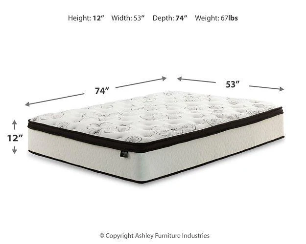 Chime 12 Inch Hybrid Mattress in a Box