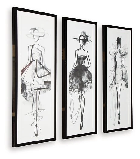 Mckerrick Wall Art Set (Set of 3)