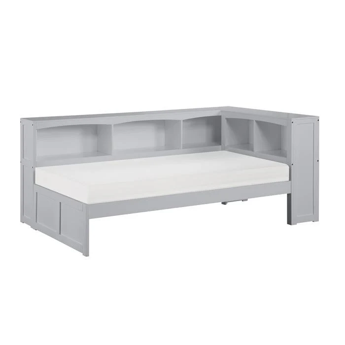 B2063BC-1BC - (3) Twin Bookcase Corner Bed