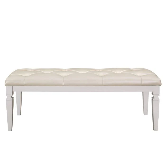 Allura Bed Bench in White 1916W-FBH