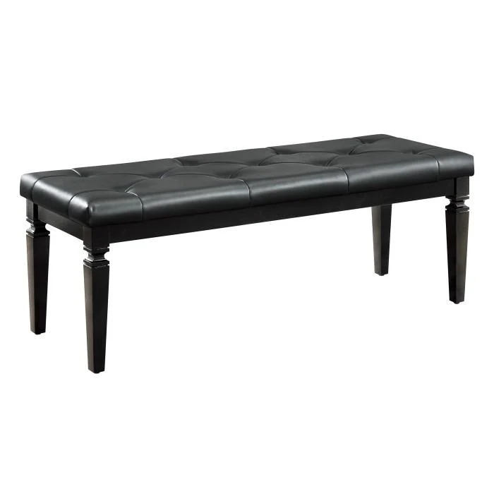 Allura Bed Bench in Black 1916BK-FBH