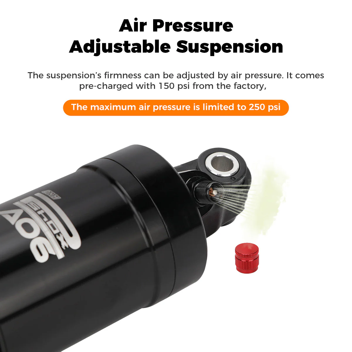 Adjustable Air Shock Absorber