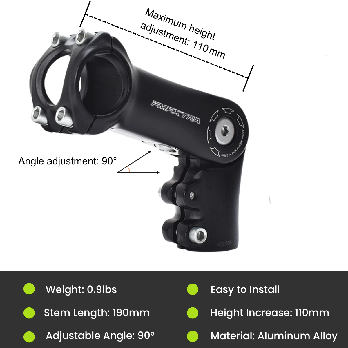 Adjustable Handlebar Stem