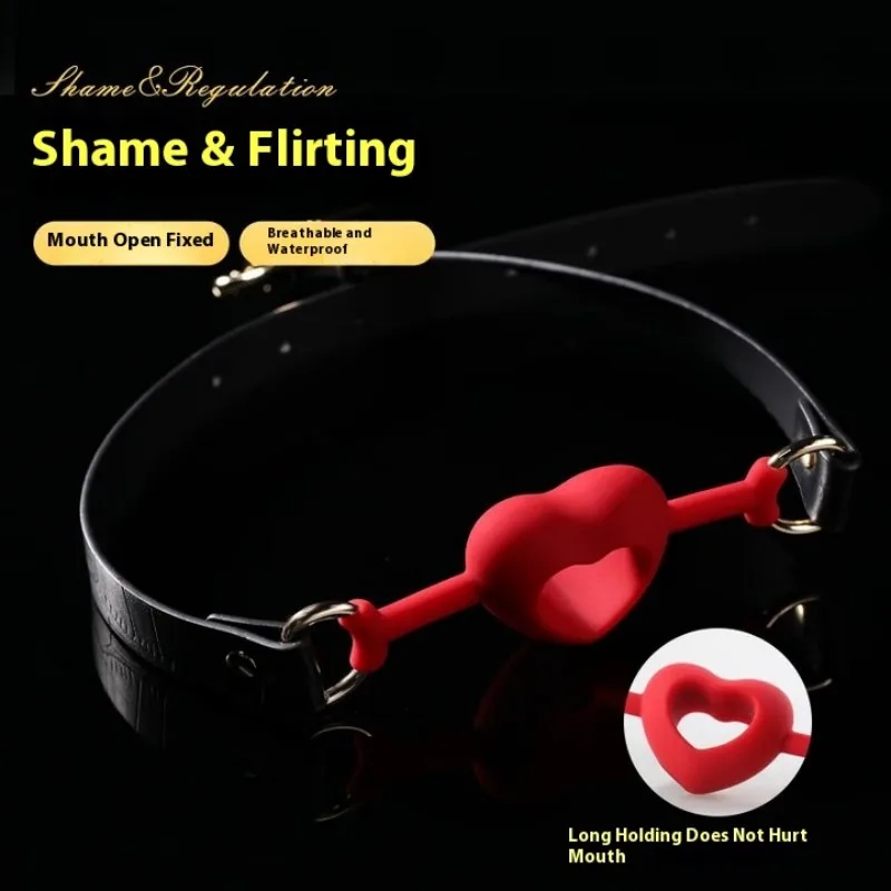 Compel Silicone Mouth Gag Love Sex Toys Opener Tongue Bondage Restraints Oral Sex Stimulation BDSM Open Mouth for Adult Couples