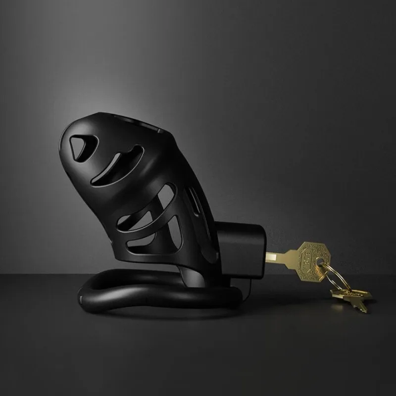 Huge 3 Size Male Chastity Cage Sex Toys with Elastic Band Auxiliary Chastity Lock Cock Cage Device Penis Rings Men's Adult Goods