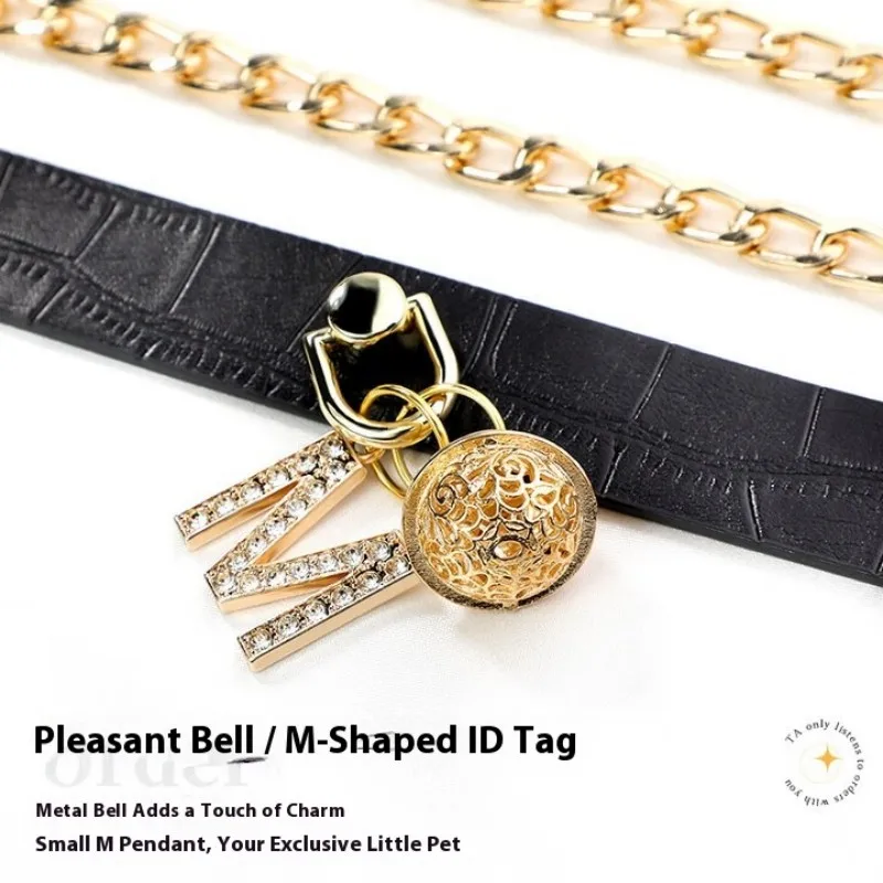 BDSM Sexy Necklace Collar Leather Cosplay Slave Heart Collars And Leash Set For Women Bondage Gothic Choker Bell Accessories