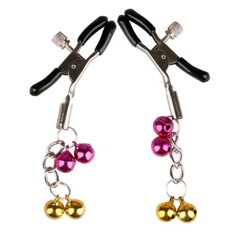 7 styles Silicone Nipple Clamps Sex Toys for Women Breast Clip Electric BDSM Small Bell Flirting Teasing Adult Toys For Couples