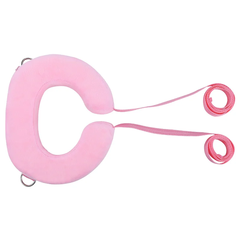 U-shaped pillow Handcuffs Ankle Cuffs BDSM Bondage Sex Toys with Bed Restraint leg Strap Flirting Split for Couples Adult  Games