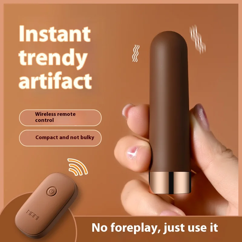 Wireless Remote Control Caramel Lipstick G spot magic Vibrator for Women Vibrating Clitoris Stimulator Erotic Female Sex Toys