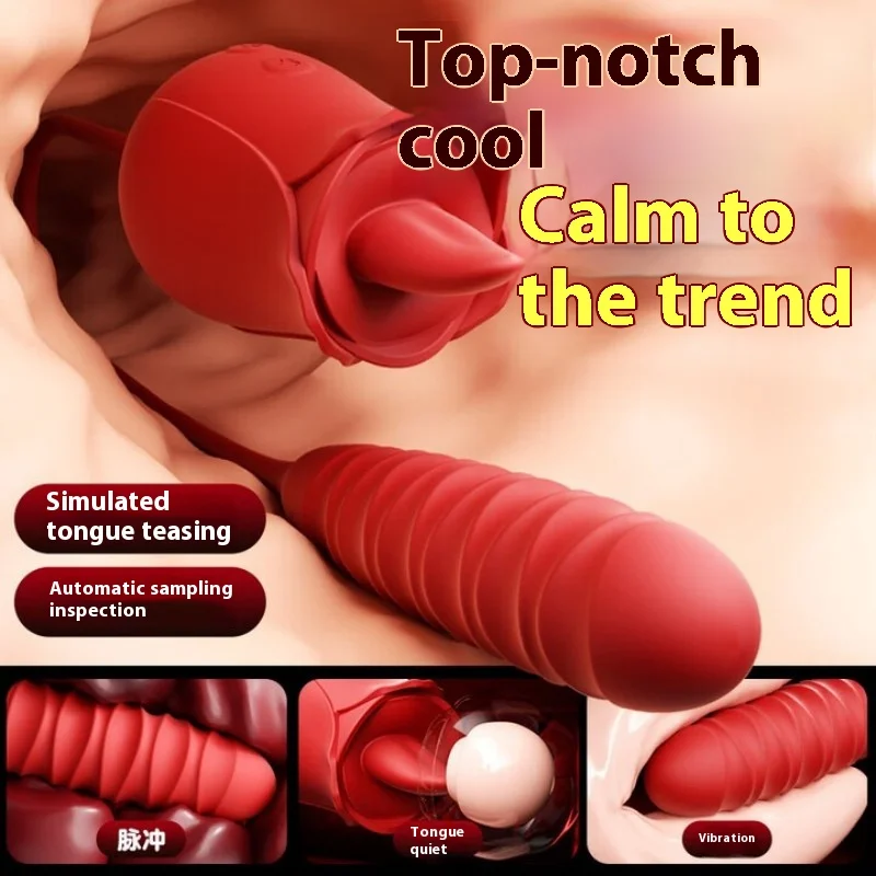 Vibrator With Powerful Swing Sucking Sex Toys For Women Clitoris Stimulation Tongue Cunnilingus Sucker Female for Adult goods