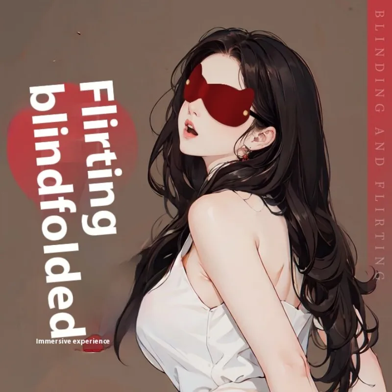 BDSM Sexy Leather Mystery Erotic Bondage Cat Ear Eye Cosplay Mask Carnival Halloween PartyMasquerade Supplies Sex Toys For Women