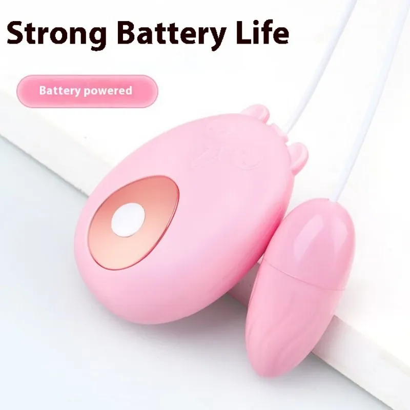 Bear Jump Egg Vibrator Women Adult Sex Toys With Remote Control Waterproof Vibrating Waterproof Bullet Massage Lady Night Bed