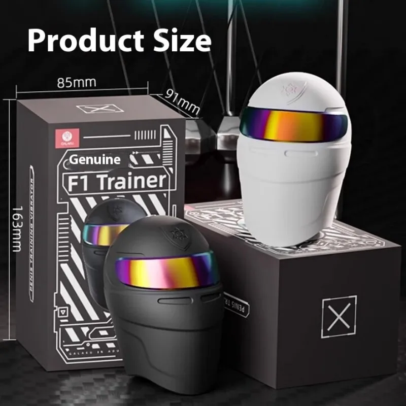 Automatic Male Glans Exerciser Endurance Exercise Enlarge Men Dildo Delay Cock Rings Stronger Enhancement Adult Sexy Toy for Men