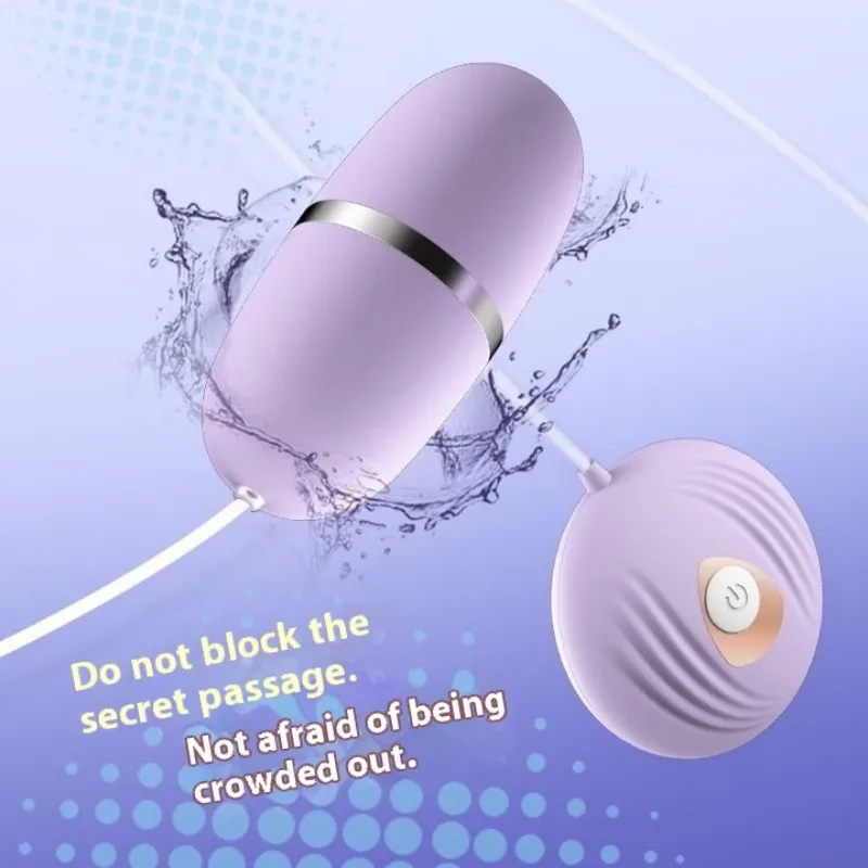 Mini Powerful Vaginal Vibrators Bullet Shell Jump Egg with Remote Control G Spot Anal Stimulator for Women Dildo Couples Adults