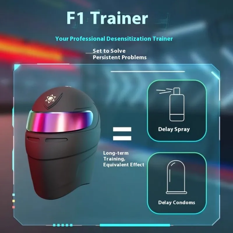 Automatic Male Glans Exerciser Endurance Exercise Enlarge Men Dildo Delay Cock Rings Stronger Enhancement Adult Sexy Toy for Men