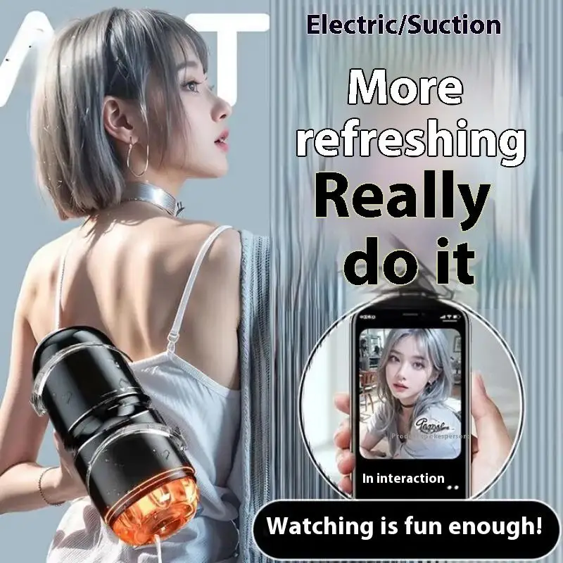 Super Rotation Automatic Male Mastubator Cup Sex Toys For Man Vaginal Sucking Penis Pump Vagina Pussy Vacuum Pocket Adult Gift