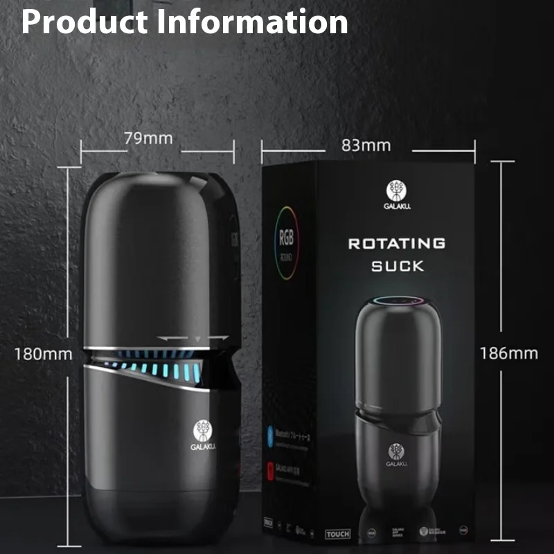 Super Rotation Automatic Male Mastubator Cup Sex Toys For Man Vaginal Sucking Penis Pump Vagina Pussy Vacuum Pocket Adult Gift