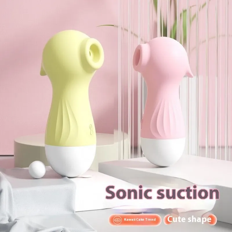 Cute Duck Sucking Vibrator or Women Vagina G Spot Clitoris Stimulator Massager Nipple Combo Masturbation  Sex Toys for Female