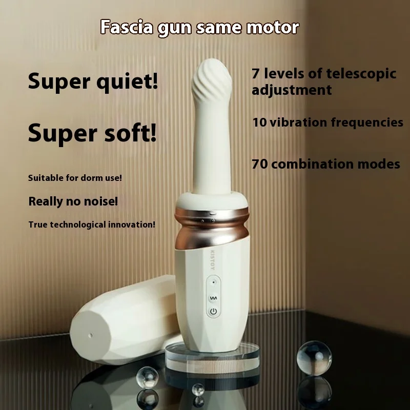 Powerful Wireless Control Automatic Telescopic Realistic Dildo Vibrator with Base for Women Thrusting Machine Female Sex Toys