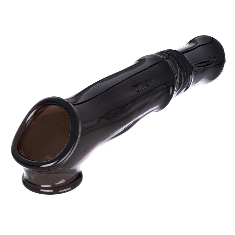 Huge Reusable Enlargemen Cock Ring Delay Ejaculation Penis Magnify Dildo Sleeves Condom Dick Rings Stronger Sex Toys For Men