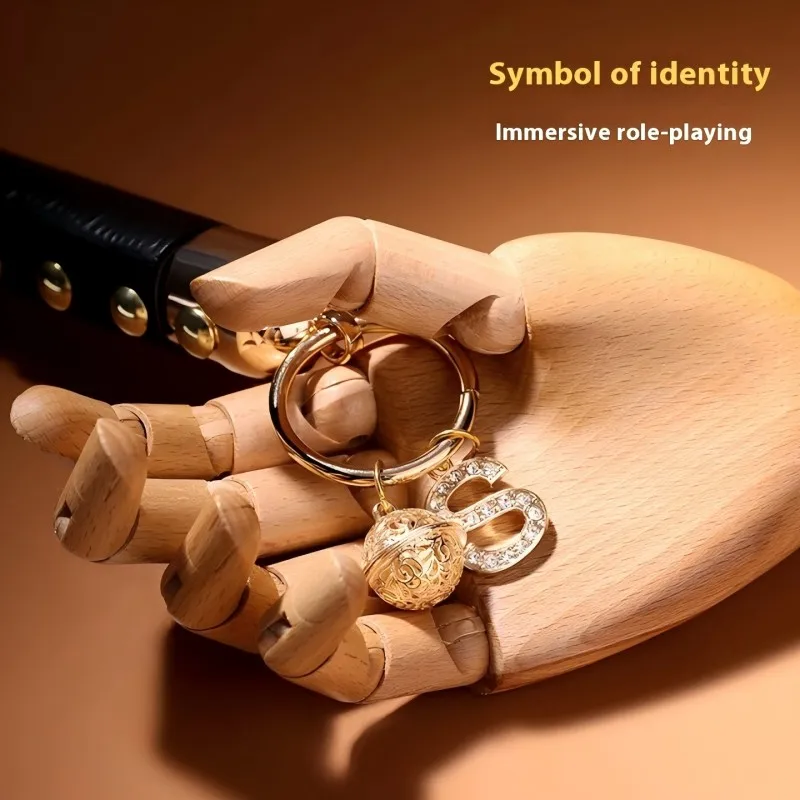 BDSM whip with golden handle for bedroom Sex Toys for Couples cosplay Adult Games Flogger Leather Spanking Paddle Fetish whip