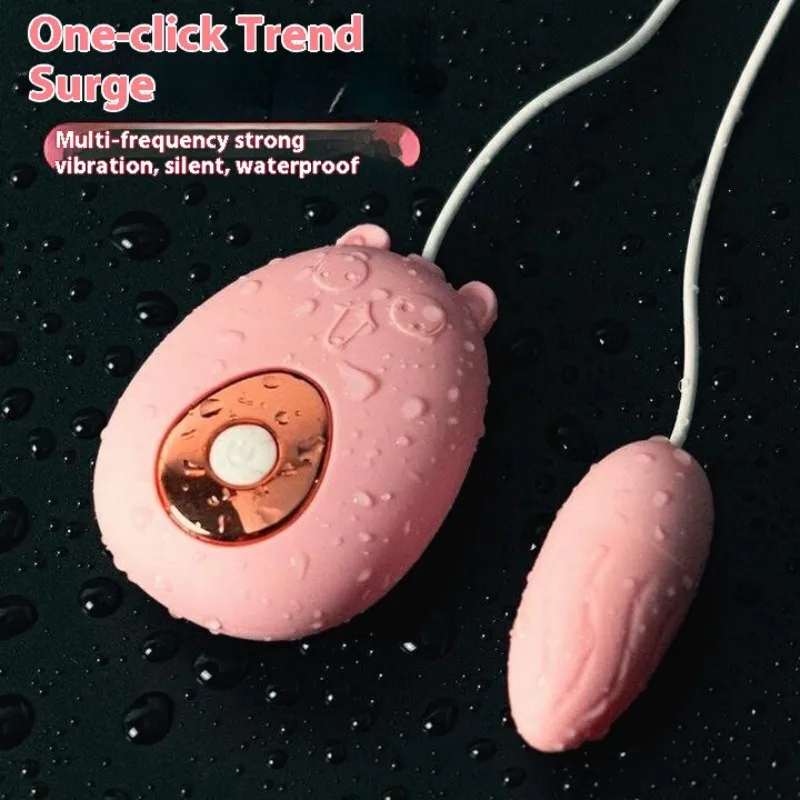 Bear Jump Egg Vibrator Women Adult Sex Toys With Remote Control Waterproof Vibrating Waterproof Bullet Massage Lady Night Bed