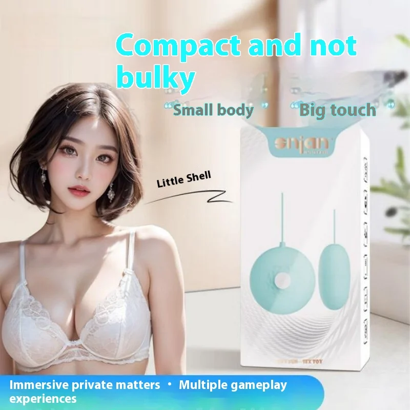 Shell Jump Egg Vibrator Adult Sex Toys for Women Remote Control Waterproof Egg Vibrating Body Massager Electric G-spot
