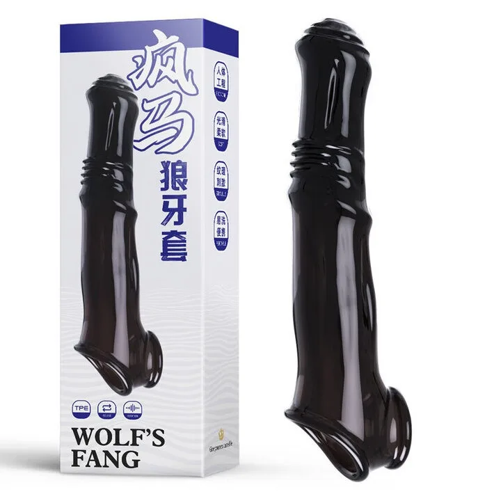 Huge Reusable Enlargemen Cock Ring Delay Ejaculation Penis Magnify Dildo Sleeves Condom Dick Rings Stronger Sex Toys For Men