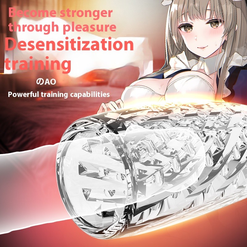 Masturbator Cup Artificial Soft Pussy Adult Sex Toys for Men Transparent Vagina Endurance Exercise Dildo Sleeves Dick Rings