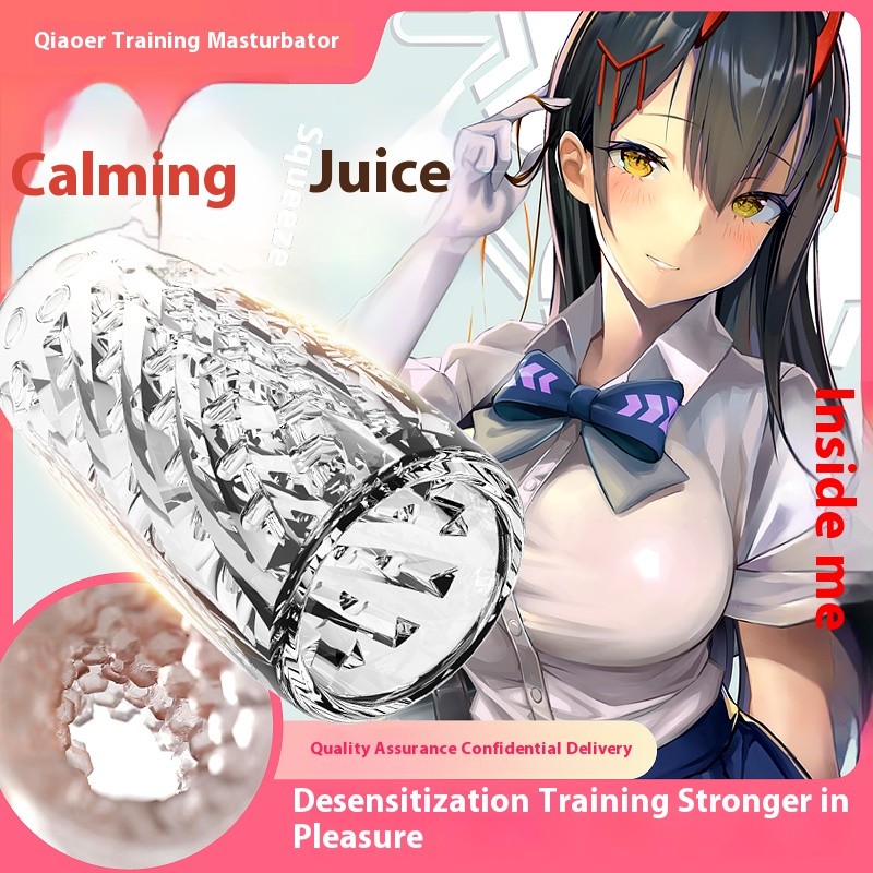 Masturbator Cup Artificial Soft Pussy Adult Sex Toys for Men Transparent Vagina Endurance Exercise Dildo Sleeves Dick Rings