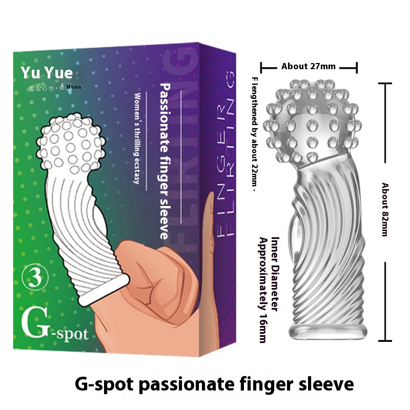 Flirting Finger Sleeve  Clitoris Stimulate Sex Toys For Woman BDSM G Spot Vibrator Masturbation Exotic Adult Penis Products