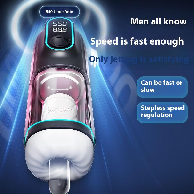 Powerful Automatic Male Mastubator Cup Thunder Speed Pussy Sex Toy For Man Vagina Adult Vaginal Sucking Penis Pump Vacuum Pocket