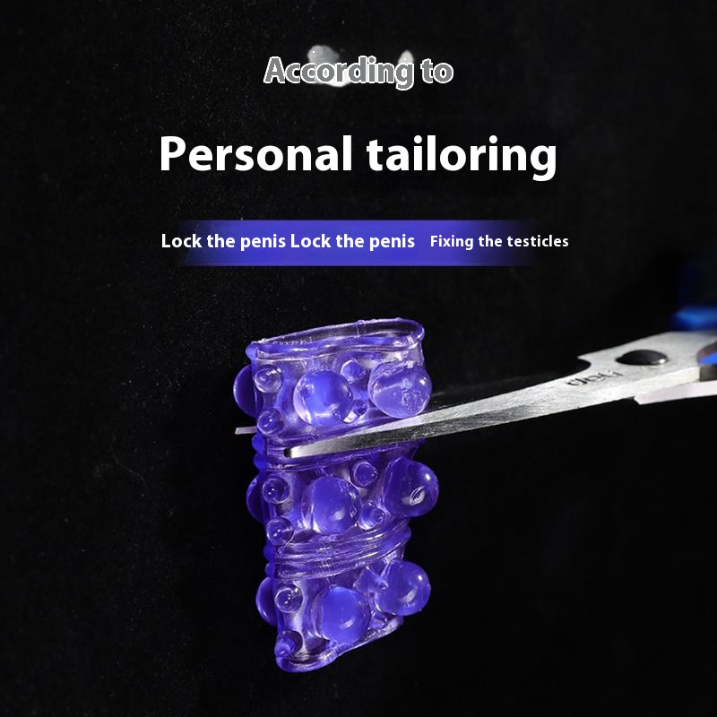 2 Pes Reusable Soft Genital Deading Dick Sleeve Fast Orgasm Delay Enlarge Cock Rings Stronger Enhancement Penis Sex Toys For Men