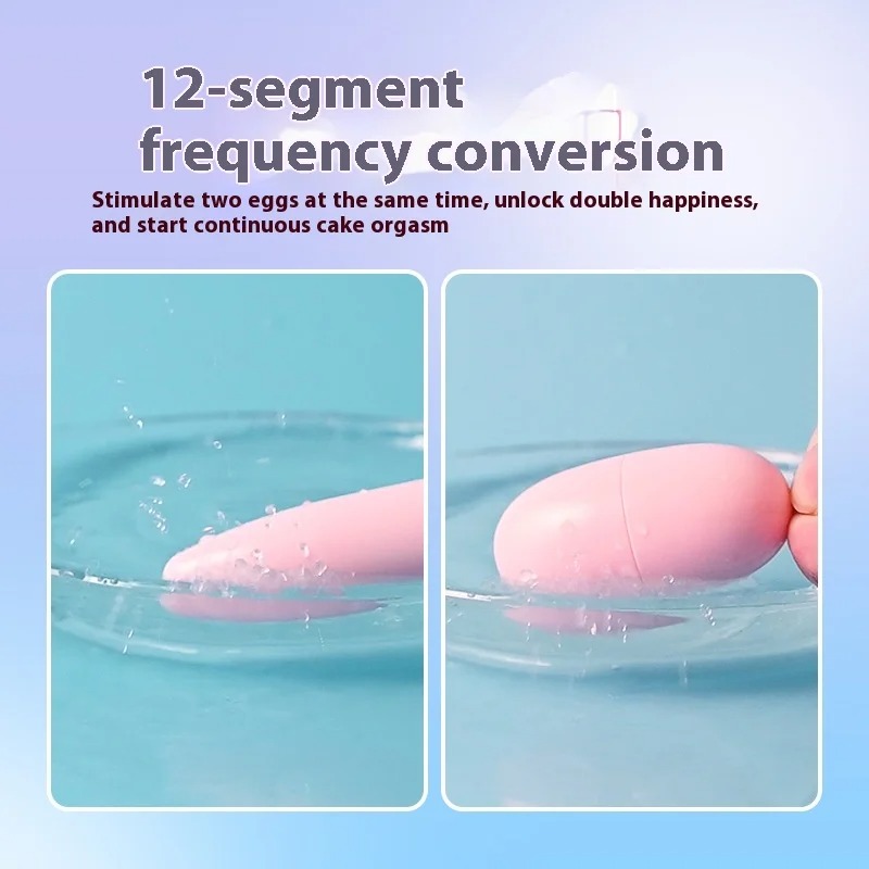 12Speed Wireless Jump Egg Vibrator G spot magic Clitoris Stimulator Remote Control Exerciser Massager for Women Adult Sex Toys