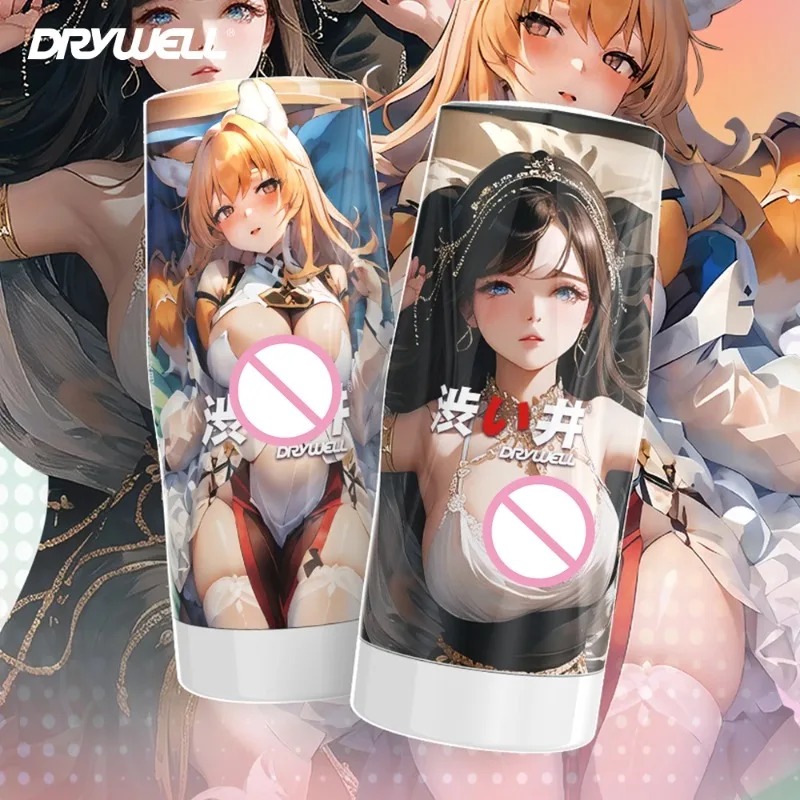 Anime Soft Pussy Vagina Artificial Anal Vaginal Masturbator Vacuum Sucking Male Masturbation Penis Training Sex Toys for Men