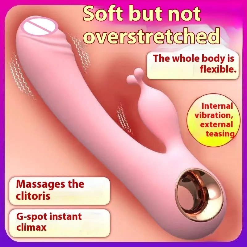 G-Spot Magic Vibrator for Women Clitoris Stimulator Vibrating Body Massager USB Charging Adult Sex Toys for female