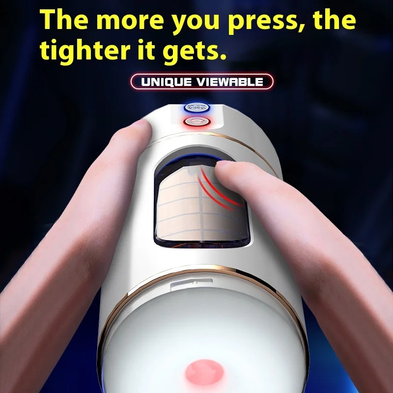 Men Masturbator Cup Automatic Sucking Male Vibration Blowjob Machine Sex Machine Sucking Penis Oral Sex Toys Pump Vacuum Pocket