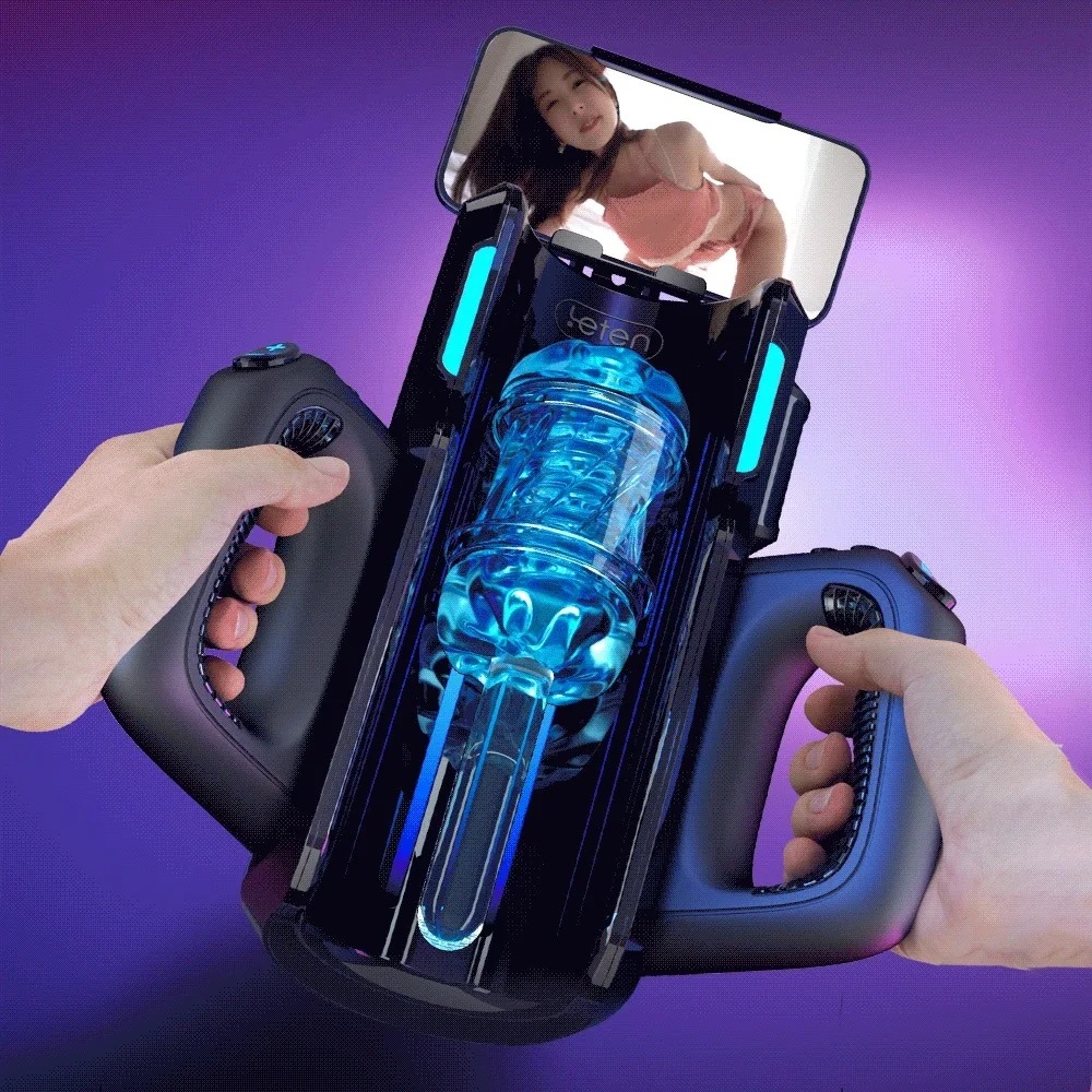 Thrusting-PRO 12cm High Speed Powerful Male Masturbator Automatic Telescopic Vagina Masturbation Cup Video Sex Toys For Men